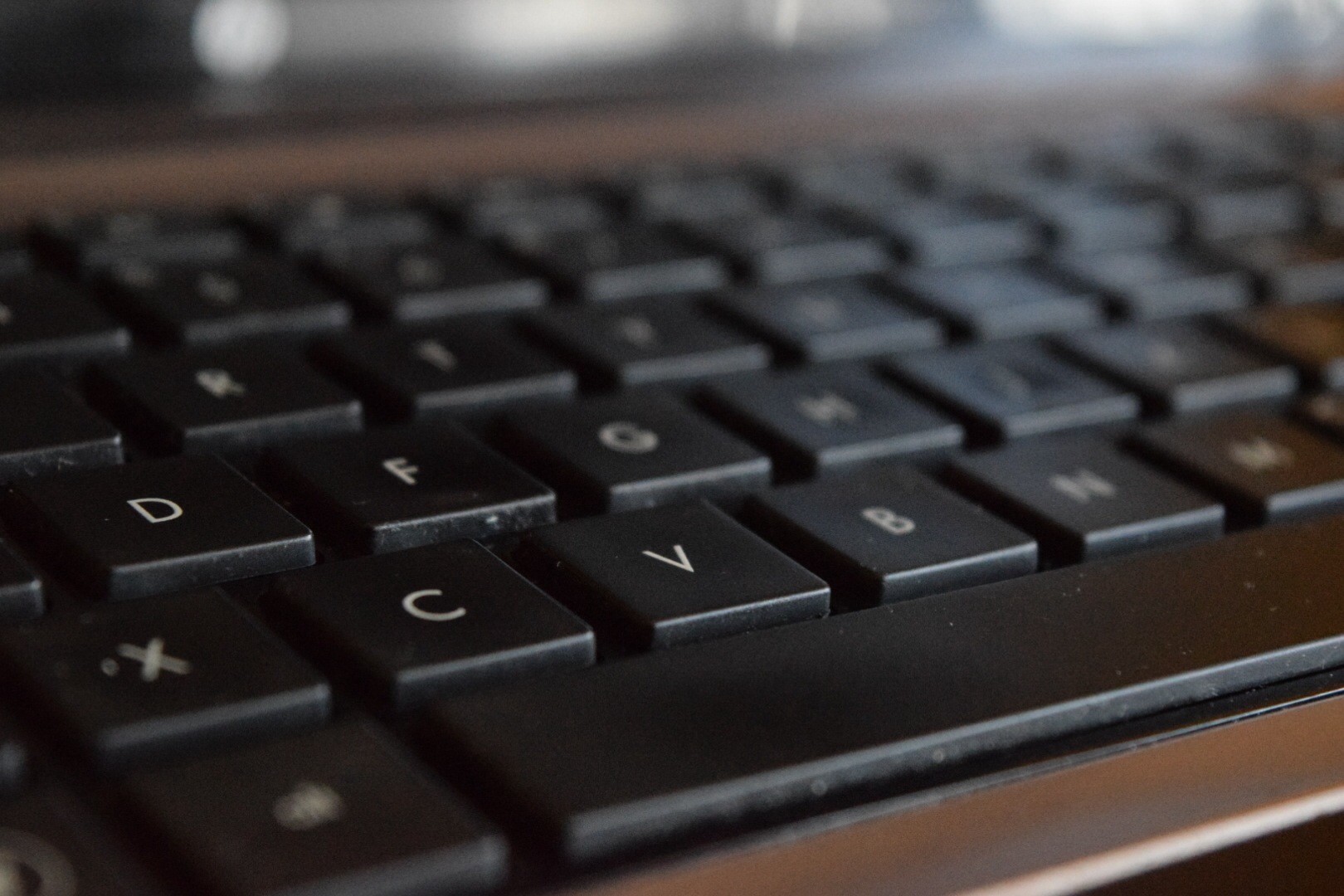 Image of laptop keyboard